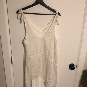 Silence + Noise High Low Tie Shoulder Tunic